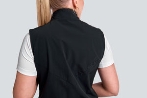 Light padded vest Adriana Black