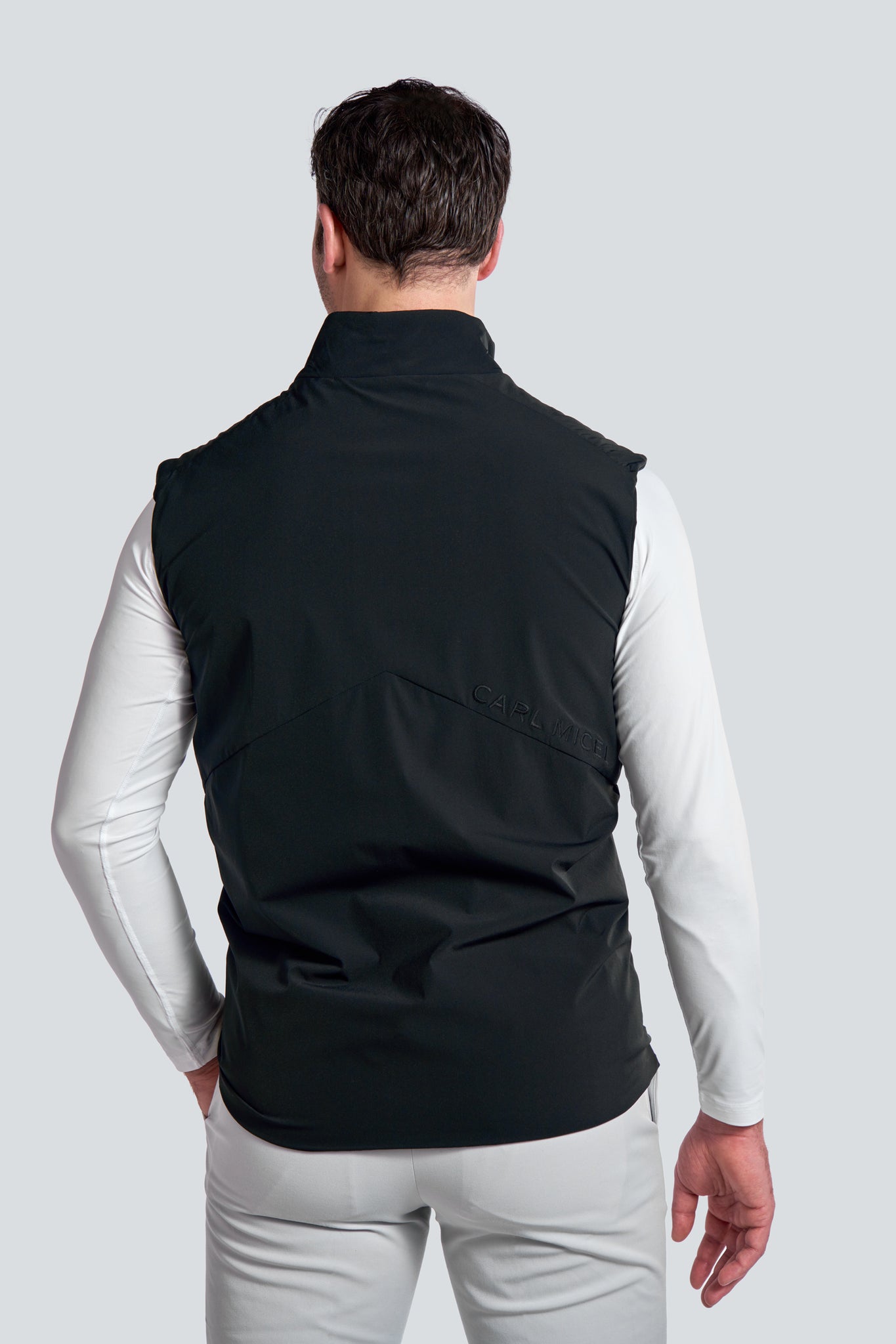 Light padded vest Adrian Black